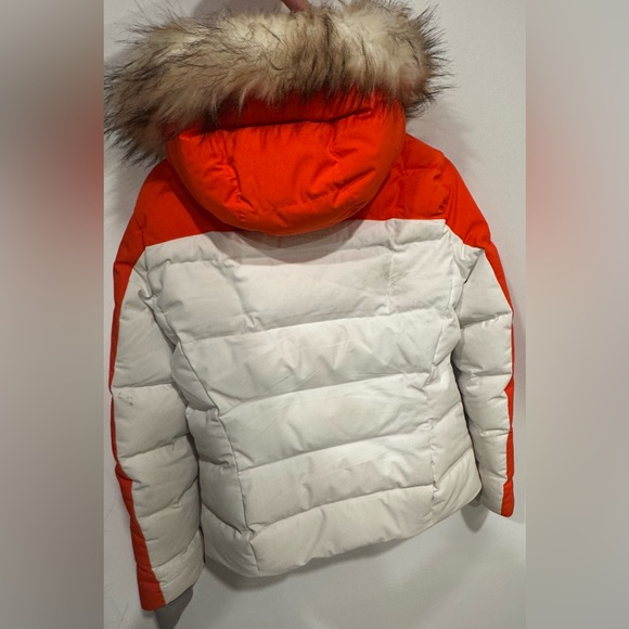 Women’s Spyder Falline GTX Gore Tex Infinium Insulated Ski Jacket White Size 12 - Picture 3 of 5